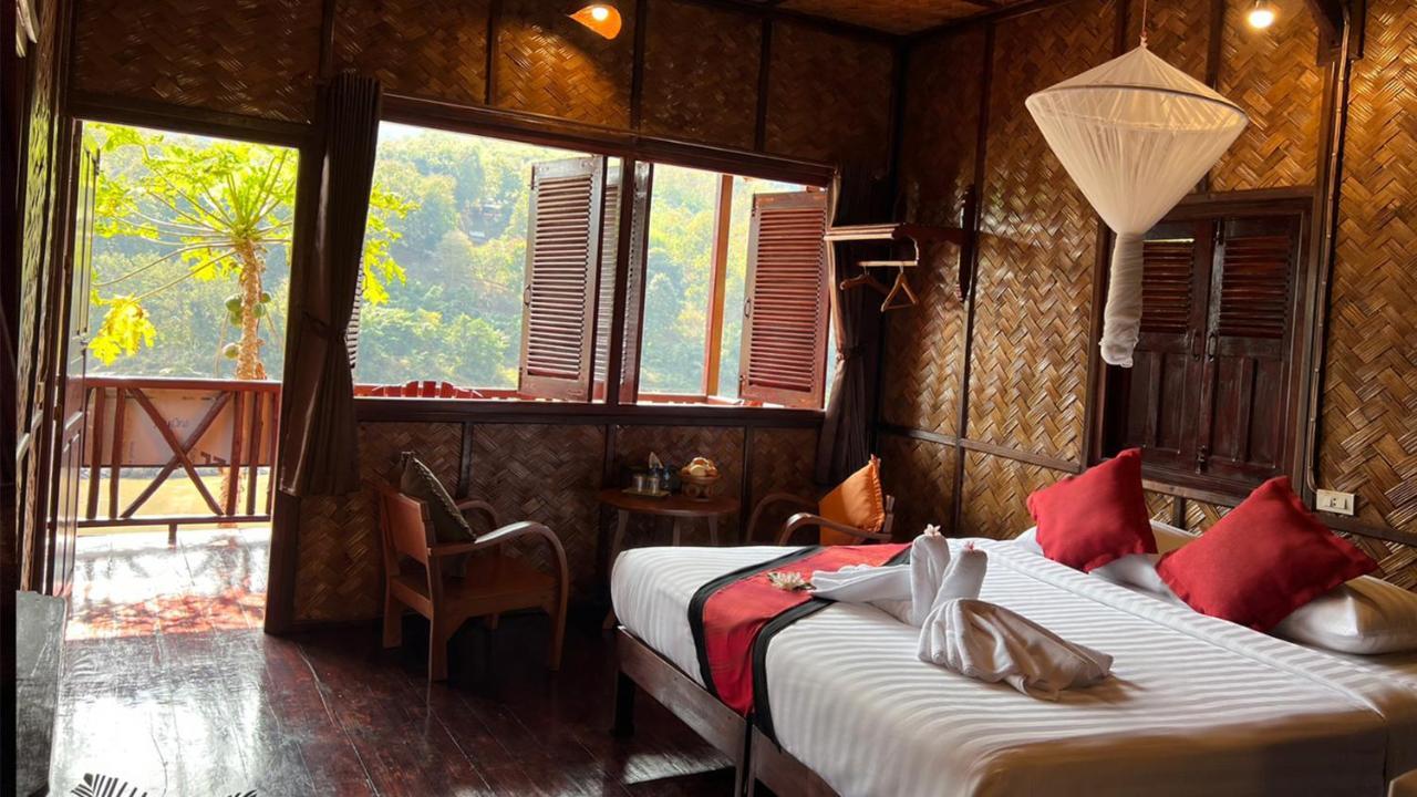 Mekong Riverside Lodge Muang Pakbèng Zewnętrze zdjęcie