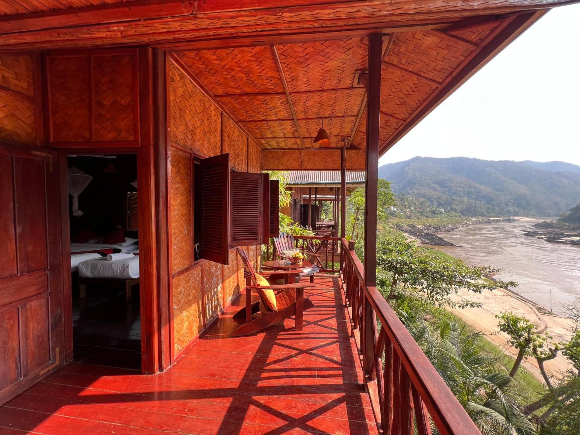 Mekong Riverside Lodge Muang Pakbèng Zewnętrze zdjęcie