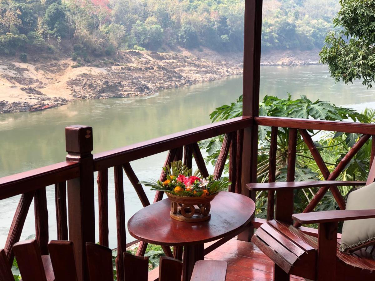 Mekong Riverside Lodge Muang Pakbèng Zewnętrze zdjęcie
